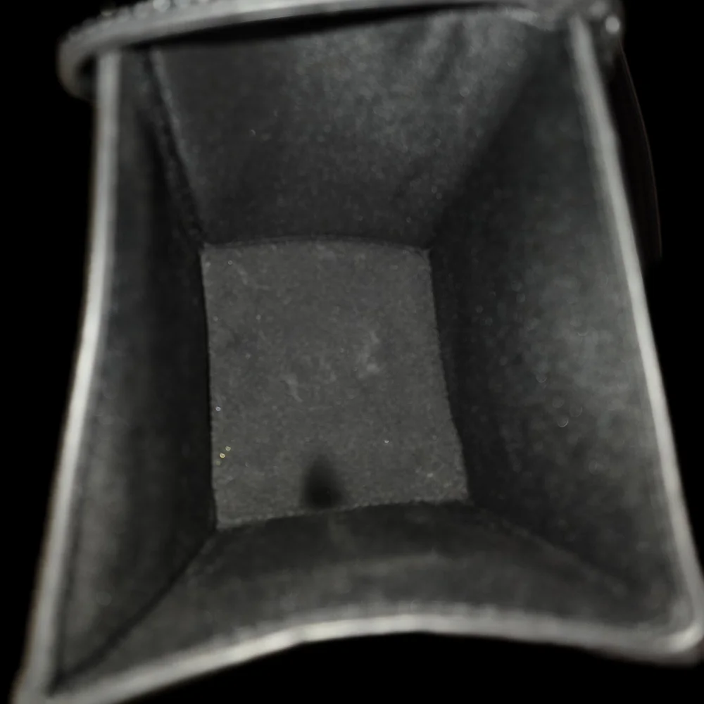 Kate Gabrielle Black Faux Leather Tote / Shoulder Bag – Gently Used - Picture 7 of 12